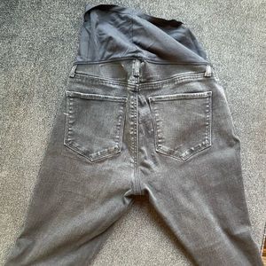 Gap maternity skinny stretch jeans black